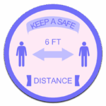 Floor Signs (Circular)