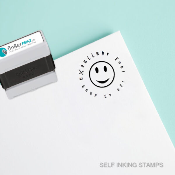 Self Inking Stamp 30x30 Round