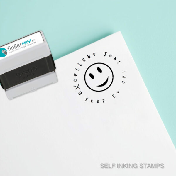 Self Inking Stamp 40x40 Round