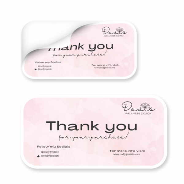 Round Rectangle Stickers