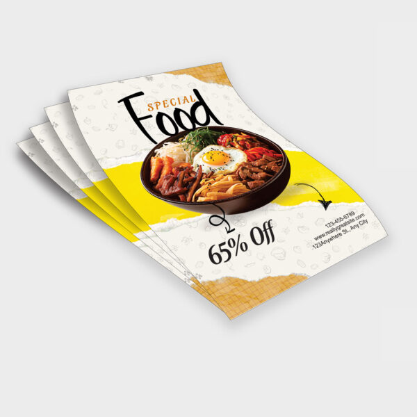 Flyers Color A6 Single Side