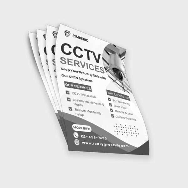 Flyers Black & White A5 Single Side