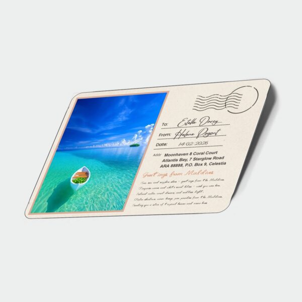 Post Card RoundCornered Single Side