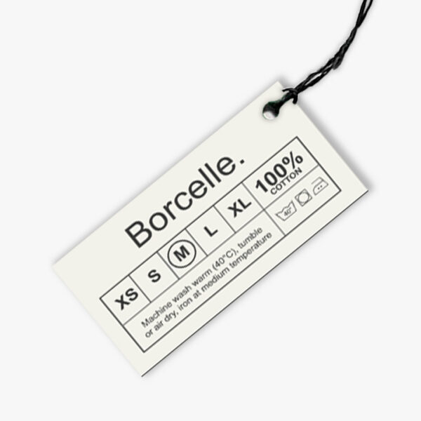 Clothing Tags Color Single side