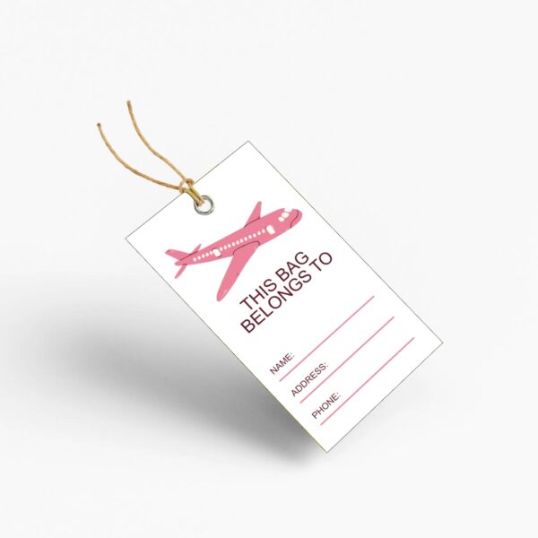 Luggage Tags Color Single side