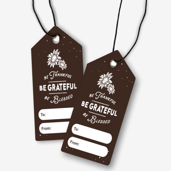 Thank You Tags Color Both side